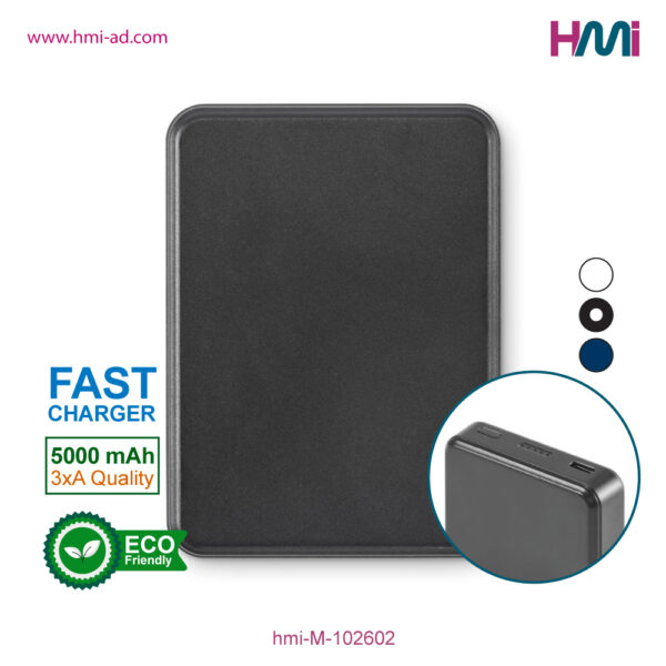 Promotional Power Bank 2 | Promotional Power Bank with custom Logo in Germany | Power-Bank with branding in Germany | hmi-M-102602
