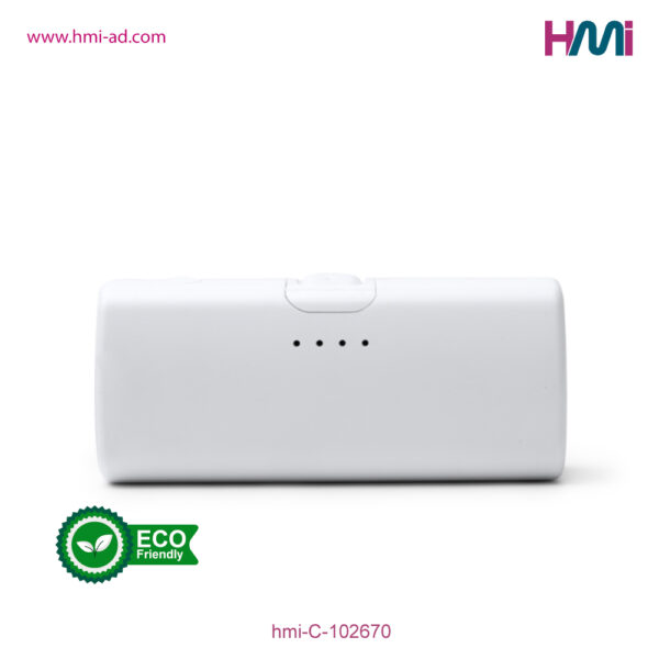 Promotional Power Bank 70 | Promotional mini Power Bank with logo in Germany | Promotional Power Bank with branding in Germany | hmi-C-102670-03