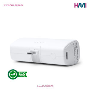 Promotional Power Bank 70 | Promotional mini Power Bank with logo in Germany | Promotional Power Bank with branding in Germany | hmi-C-102670-04