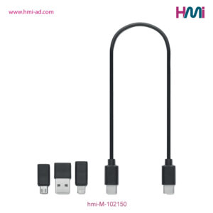Promotional Charging Cable set 50 | Promotional charging cable set with logo in Germany | Promotional-charging cable with logo in Germany | Charging cables with logo in Germany | hmi-M-102150-05