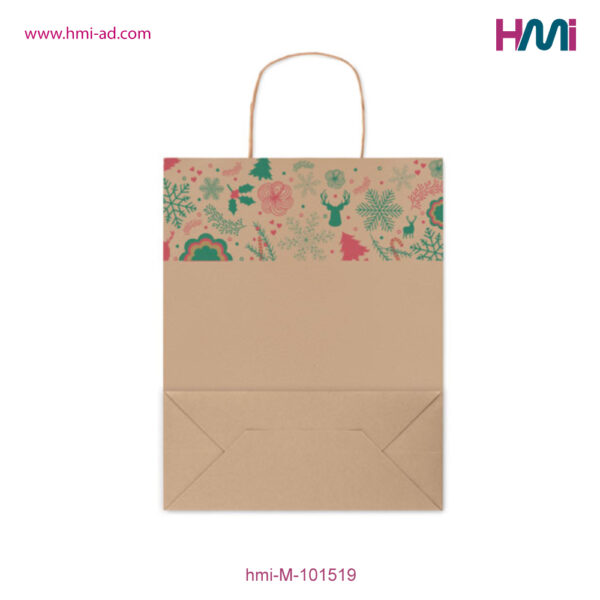 Christmas Paper Bag 19 | Promotional Paper Bag with logo in Germany | Promotional Christmas bag with logo in Germany | Promotional Swags for Christmas in Germany | HMi GmbH | hmi-ad | hmi-M-101519-04