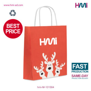 Christmas Paper Bag 19 | Promotional Paper Bag with logo in Germany | Promotional Christmas bag with logo in Germany | Promotional Swags for Christmas in Germany | HMi GmbH | hmi-ad | hmi-M-101564-02