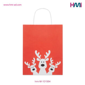 Christmas Paper Bag 19 | Promotional Paper Bag with logo in Germany | Promotional Christmas bag with logo in Germany | Promotional Swags for Christmas in Germany | HMi GmbH | hmi-ad | hmi-M-101564-03