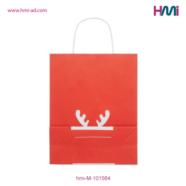 Christmas Paper Bag 19 | Promotional Paper Bag with logo in Germany | Promotional Christmas bag with logo in Germany | Promotional Swags for Christmas in Germany | HMi GmbH | hmi-ad | hmi-M-101564-04