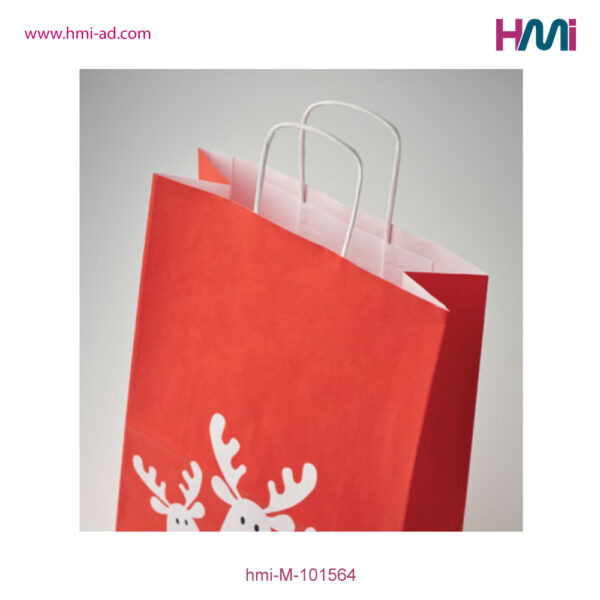 Christmas Paper Bag 19 | Promotional Paper Bag with logo in Germany | Promotional Christmas bag with logo in Germany | Promotional Swags for Christmas in Germany | HMi GmbH | hmi-ad | hmi-M-101564-05