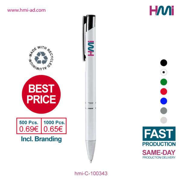 Promotional Ball Pen 43 | Promotional Pen with logo in Germany | Promotional Ball Pen with logo with best price in Germany | hmi-C-100343-02