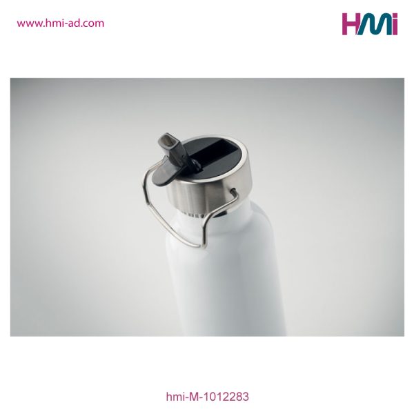 Double wall Bottle with straw | Promotional Stainless Steel Bottle with logo in Germany | HMi GmbH | hmi-ad | hmi-M-1012283-01