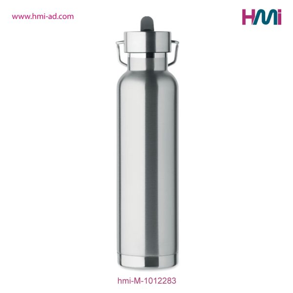 Double wall Bottle with straw | Promotional Stainless Steel Bottle with logo in Germany | HMi GmbH | hmi-ad | hmi-M-1012283-05