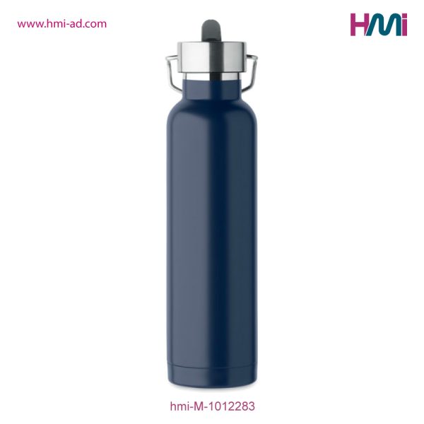 Double wall Bottle with straw | Promotional Stainless Steel Bottle with logo in Germany | HMi GmbH | hmi-ad | hmi-M-1012283-06