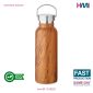 Wood Effect Vacuum Insulated Stainless Steel Bottle | Promotional Wooden Double wall bottle | Promotional Drinkware in Germany | HMi GmbH | hmi-ad | hmi-M-1016931