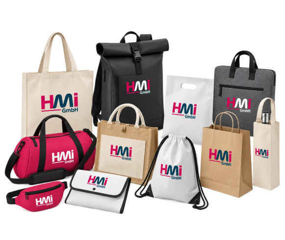 Branded trade show bags in Germany with custom Logo | Promotional Shopping Bag with branding in Germany