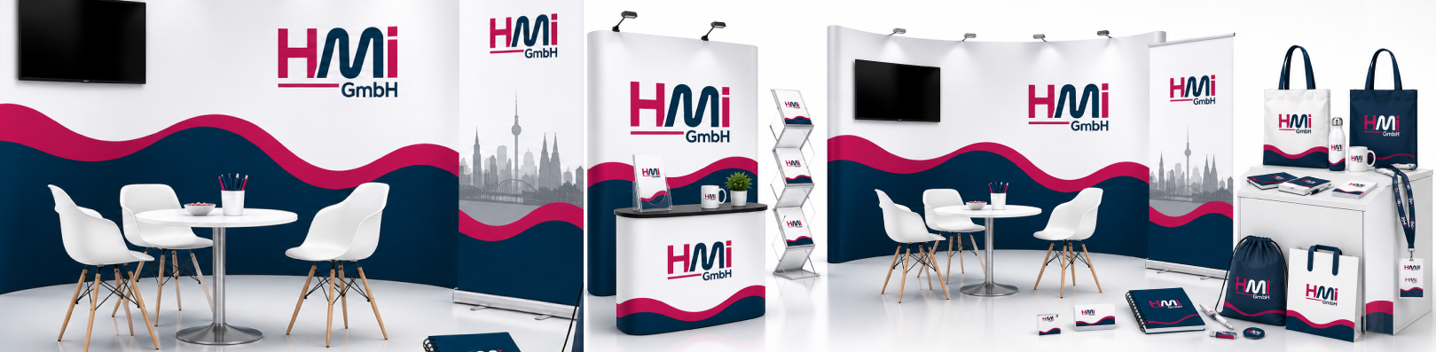 Complete Trade Show Supplies in Germany in Germany Banner | hmi-ad | Branded Giveaways in Germany