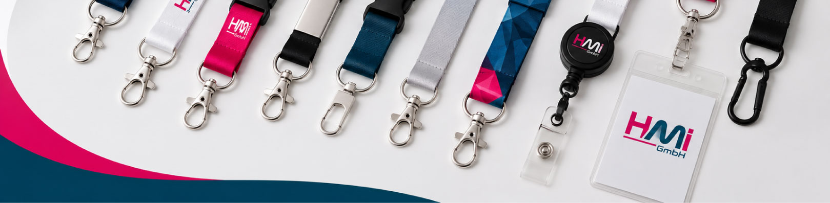 Custom Trade Show Lanyards in Germany | Lanyard with branding in Germany | hmi-ad