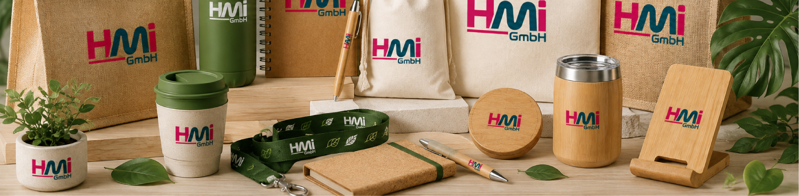 Eco-Friendly Trade Show Giveaways in Germany | Eco-Friendly Merchandise with branding in Germany | hmi-ad