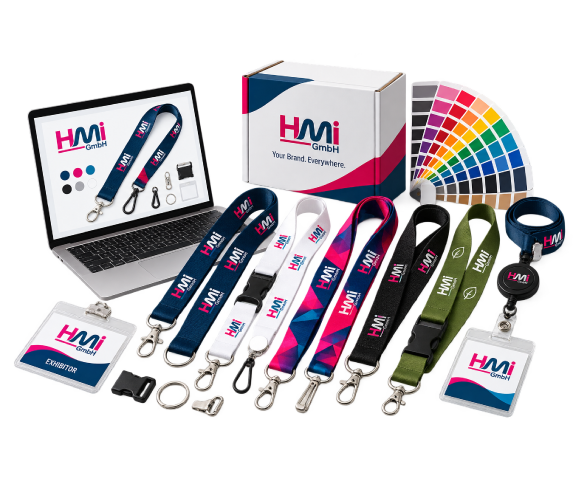 Custom Trade Show Lanyards in Germany | Promotional Lanyards in Germany | Lanyards with branding in Germany | hmi-ad