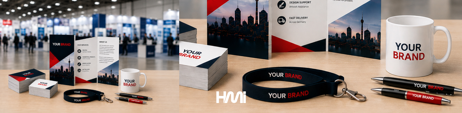 Trade Show Emergency Printing in Germany Banner | hmi-ad Image
