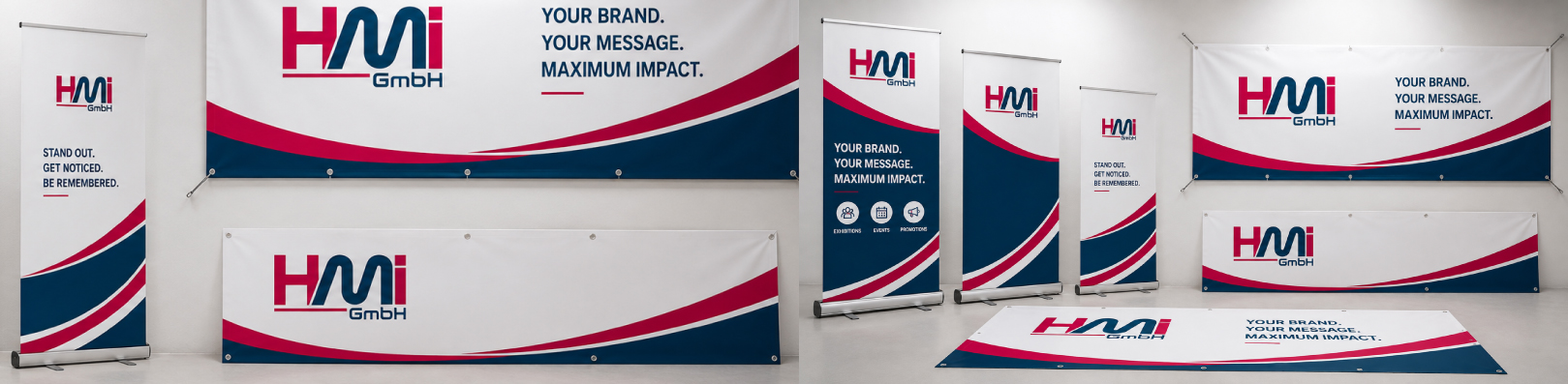 Trade Show Roll-Ups & Banner Printing in Germany Banner | hmi-ad