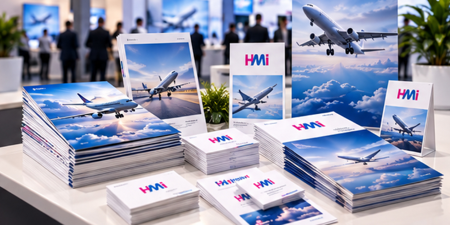 Printing products for aviation companies and aviation events in Germany