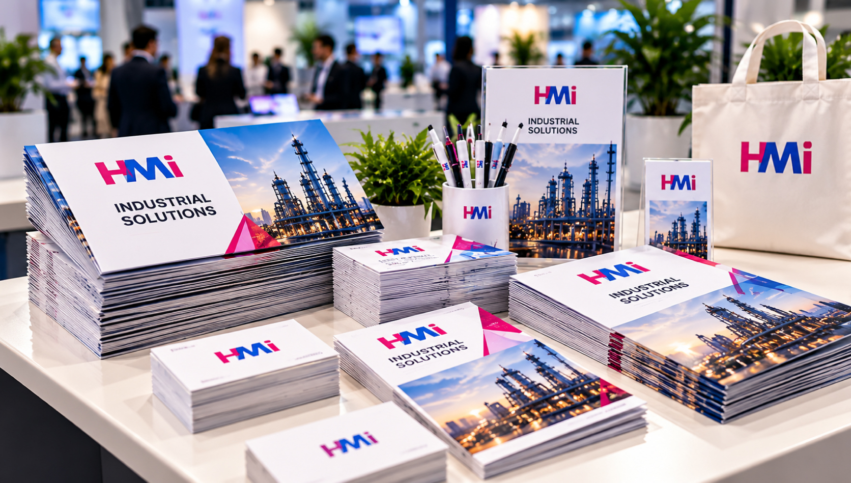 Printing products for industrial companies and trade shows in Germany