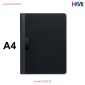 Promotional A4 PU Portfolio 10 Black colour | Black Portfolio with Branding in Germany | hmi-M-1033210 | Image 01