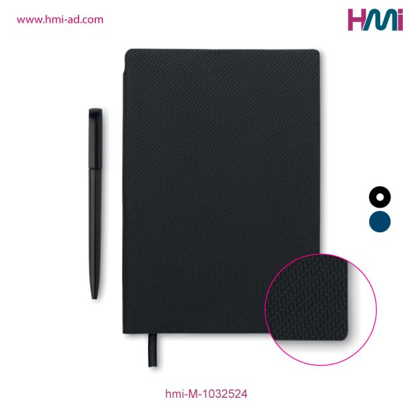 Promotional A5 PU Notebook Pen Set with Branding in Germany | Promotional Notebook and Pen set with custom Logo in Germany | hmi-M-1032524 | Image 01