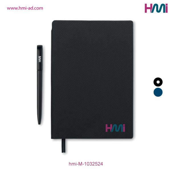 Promotional A5 PU Notebook Pen Set with Branding in Germany | Promotional Notebook and Pen set with custom Logo in Germany | hmi-M-1032524 | Image 02