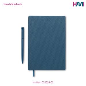Promotional A5 PU Notebook Pen Set with Branding in Germany | Promotional Notebook and Pen set with custom Logo in Germany | hmi-M-1032524-02 | Image 06