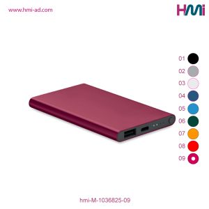 Promotional Aluminium 5000 mAh Powerbank with branding in Germany | Promotional Power Bank with Logo printing in Germany | hmi-M-1036825-09 | Image 12