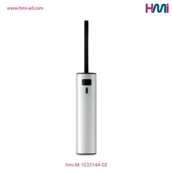 Promotional Aluminium 6000 mAh Powerbank Tube with branding in Germany | Promotional Power Bank Tube shaped with branding | hmi-M-1033144-02 | Image 08