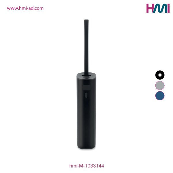 Promotional Aluminium 6000 mAh Powerbank Tube with branding in Germany | Promotional Power Bank Tube shaped with branding | hmi-M-1033144 | Image 03