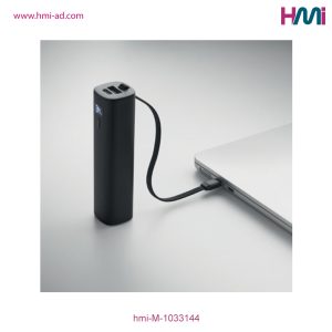 Promotional Aluminium 6000 mAh Powerbank Tube with branding in Germany | Promotional Power Bank Tube shaped with branding | hmi-M-1033144 | Image 04