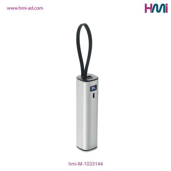 Promotional Aluminium 6000 mAh Powerbank Tube with branding in Germany | Promotional Power Bank Tube shaped with branding | hmi-M-1033144 | Image 06