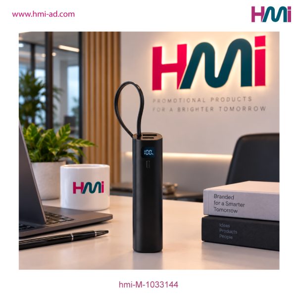 Promotional Aluminium 6000 mAh Powerbank Tube with branding in Germany | Promotional Power Bank Tube shaped with branding | hmi-M-1033144 | Image 09