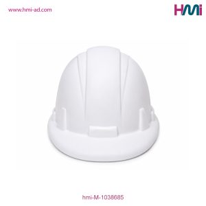 Promotional Anti-Stress Helmet Ball | Promotional Anti-Stress Helmet shape with branding | hmi-M-1038685 | Image 01