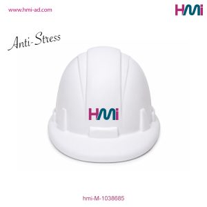 Promotional Anti-Stress Helmet Ball | Promotional Anti-Stress Helmet shape with branding | hmi-M-1038685 | Image 02