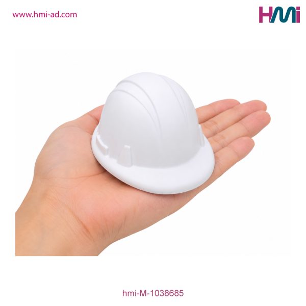Promotional Anti-Stress Helmet Ball | Promotional Anti-Stress Helmet shape with branding | hmi-M-1038685 | Image 05