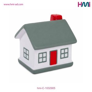 Promotional Anti-Stress House shape with branding | Promotional Anti-Stress toy in Germany | hmi-C-1032905 | Image 03