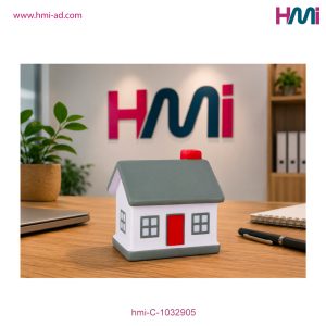 Promotional Anti-Stress House shape with branding | Promotional Anti-Stress toy in Germany | hmi-C-1032905 | Image 06