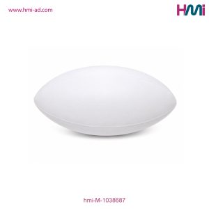 Promotional Anti-Stress Rugby Ball with branding | Promotional Anti-Stress Ball with custom Logo | hmi-M-1038687 | Image 01