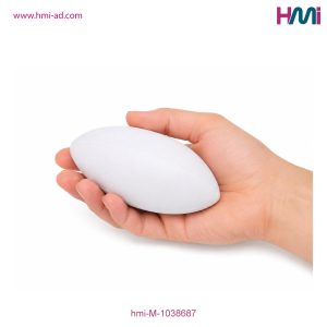 Promotional Anti-Stress Rugby Ball with branding | Promotional Anti-Stress Ball with custom Logo | hmi-M-1038687 | Image 03