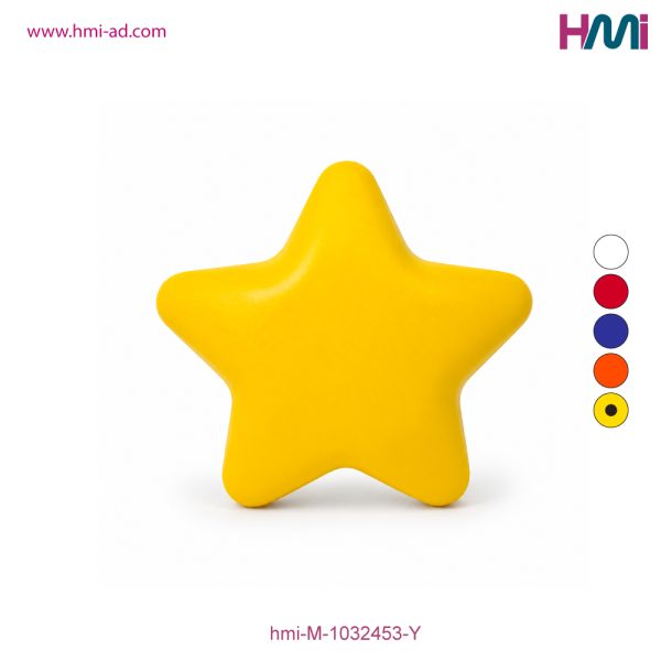 Promotional Anti-Stress Star | hmi-M-1032453-Y | Promotional Anti-Stress Ball with branding in Germany | 05