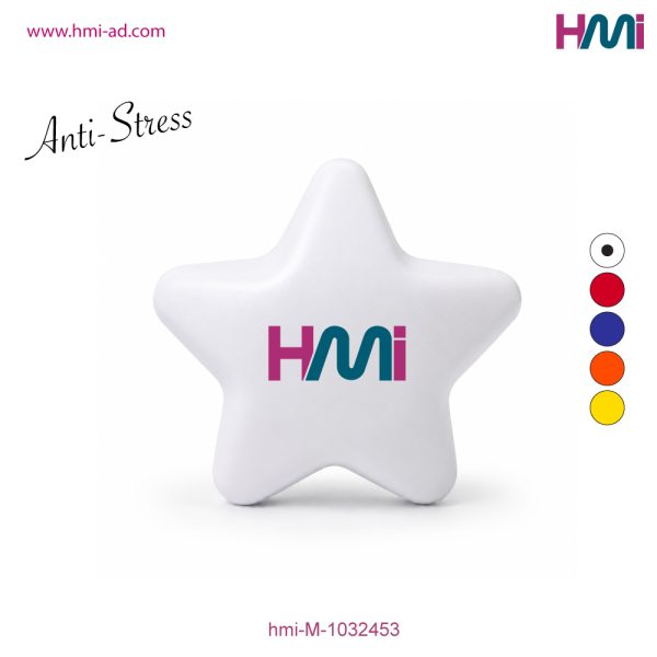 Promotional Anti-Stress Star | hmi-M-1032453 | Promotional Anti-Stress Ball with branding in Germany | 02