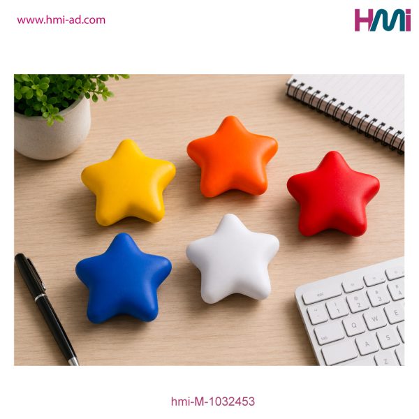 Promotional Anti-Stress Star | hmi-M-1032453 | Promotional Anti-Stress Ball with branding in Germany | 07
