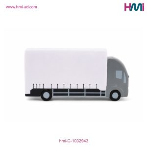 Promotional Anti-Stress Truck shape with custom Logo in Germany | Promotional Anti-Stress Toy branded in Germany | hmi-C-1032943 | Image 01