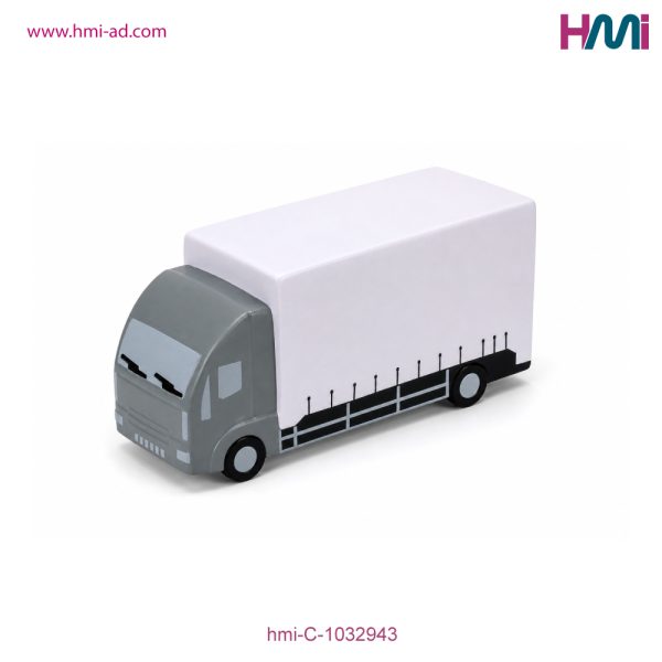 Promotional Anti-Stress Truck shape with custom Logo in Germany | Promotional Anti-Stress Toy branded in Germany | hmi-C-1032943 | Image 07