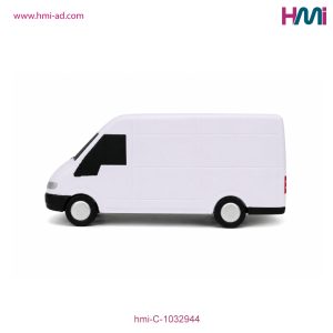 Promotional Anti-Stress Van with Branding in Germany | Promotional Anti-Stress Toy with custom Logo | hmi-C-1032944 | Image 01