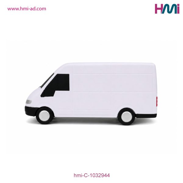Promotional Anti-Stress Van with Branding in Germany | Promotional Anti-Stress Toy with custom Logo | hmi-C-1032944 | Image 01