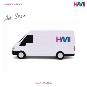 Promotional Anti-Stress Van with Branding in Germany | Promotional Anti-Stress Toy with custom Logo | hmi-C-1032944 | Image 02