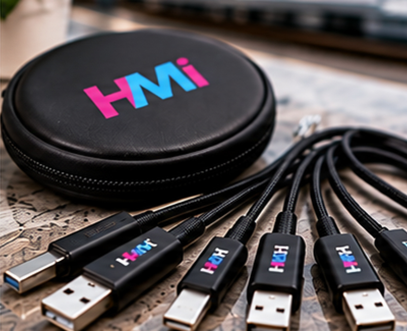 Branded charging cables for railway companies in Germany