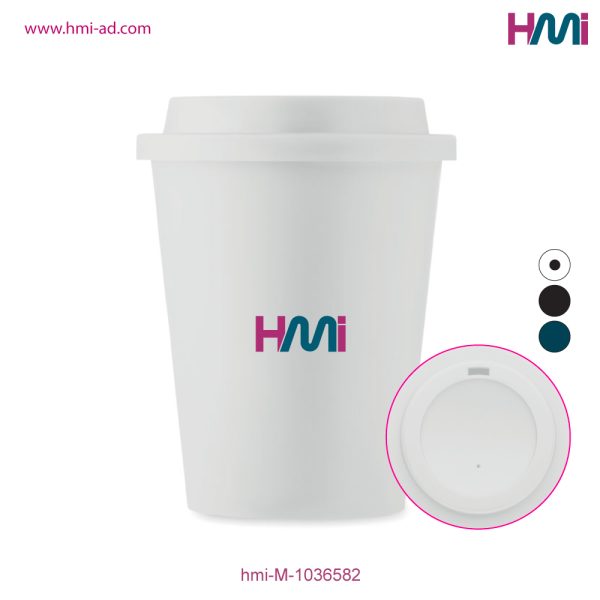 Promotional Double Wall Matt Tumbler 82 | Promotional Double Wall Matt Tumbler with custom branding in Germany | hmi-M-1036582 | Image 02
